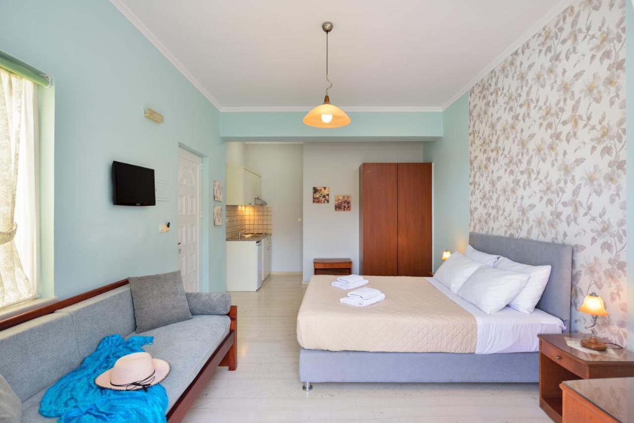 Poseidon Apartments Kato Daratso Dış mekan fotoğraf