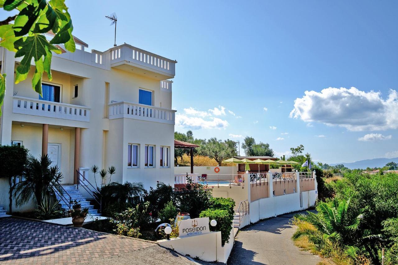 Poseidon Apartments Kato Daratso Dış mekan fotoğraf