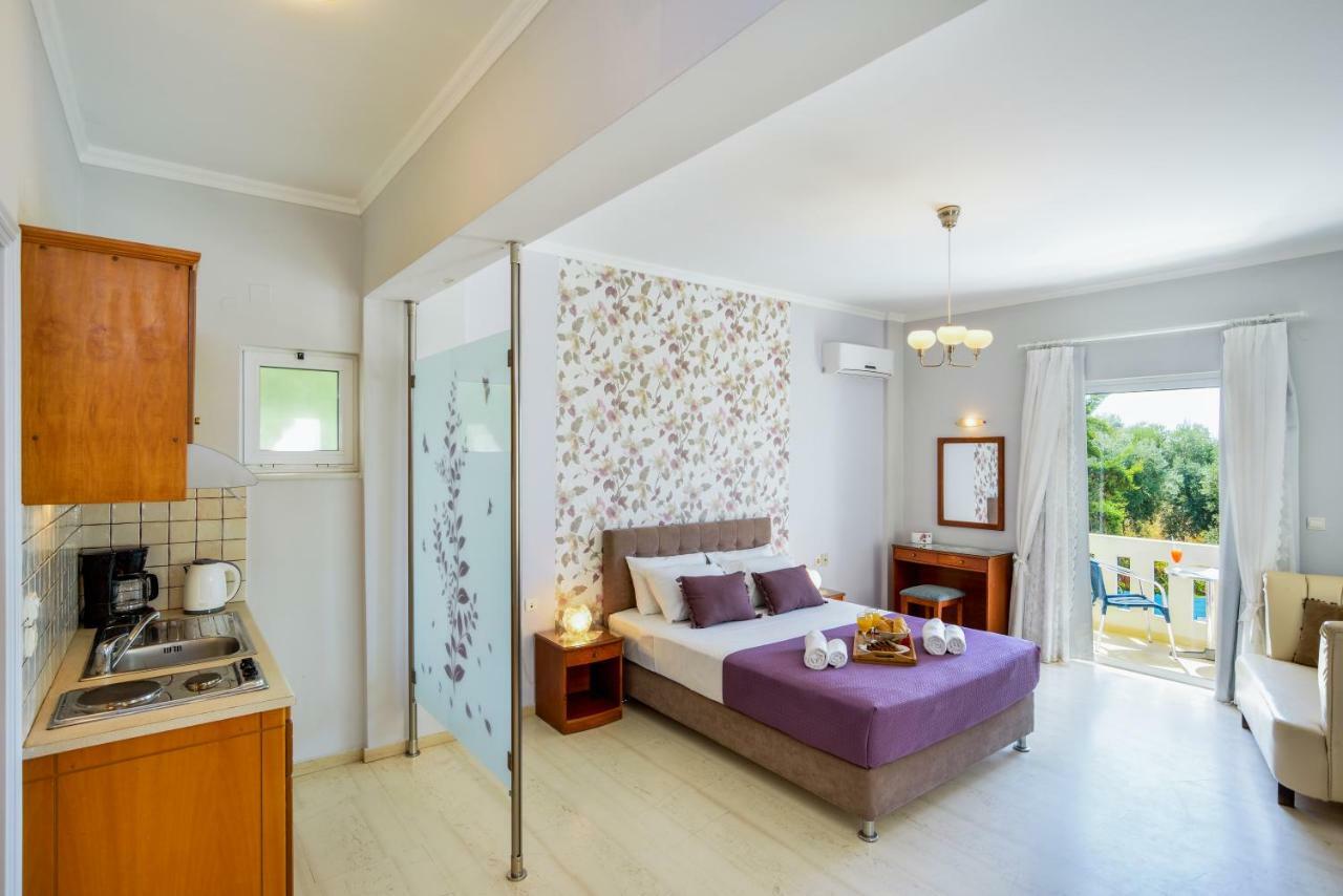 Poseidon Apartments Kato Daratso Dış mekan fotoğraf