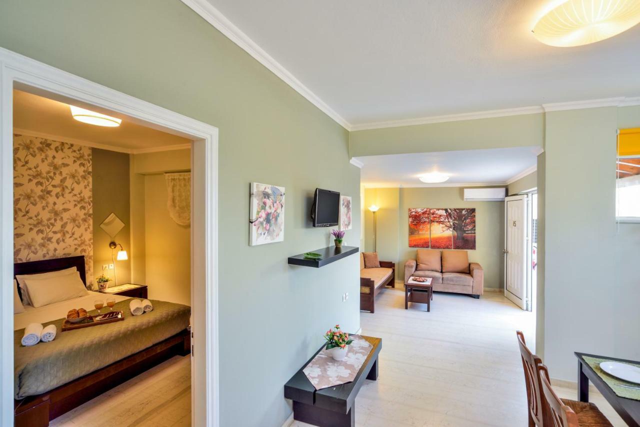 Poseidon Apartments Kato Daratso Dış mekan fotoğraf
